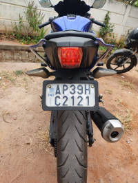 Blue Yamaha YZF R15 V3 BS6