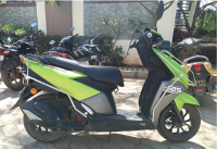 Green TVS NTORQ 125