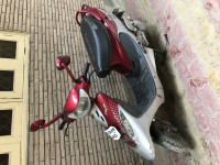 Red TVS Scooty Pep Plus