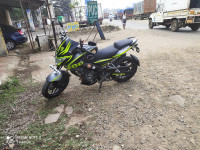 Black And Grey With Graphic Bajaj Pulsar 200 NS