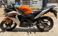 Orange Honda CBR 150R