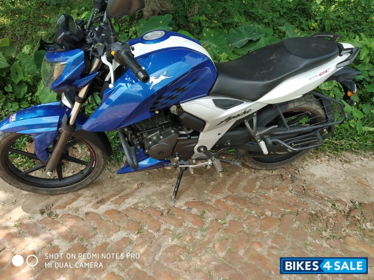 Used 18 Model Tvs Apache Rtr 160 4v For Sale In Purnia Id Bikes4sale