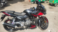 Ebony Blk Red Dkl Bajaj Pulsar 220F BS6