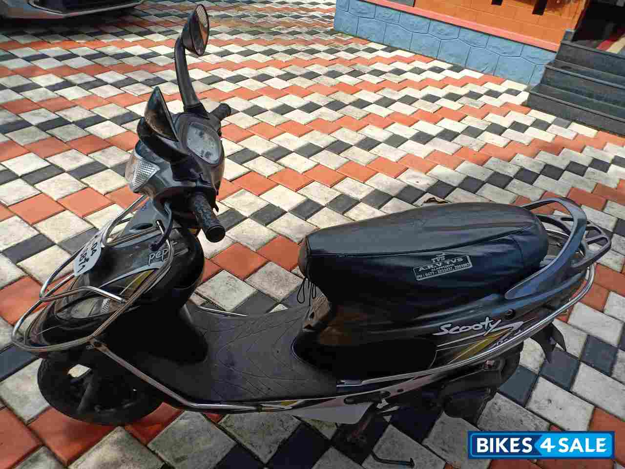 Grey TVS Scooty Pep Plus Grey TVS Scooty Pep Plus