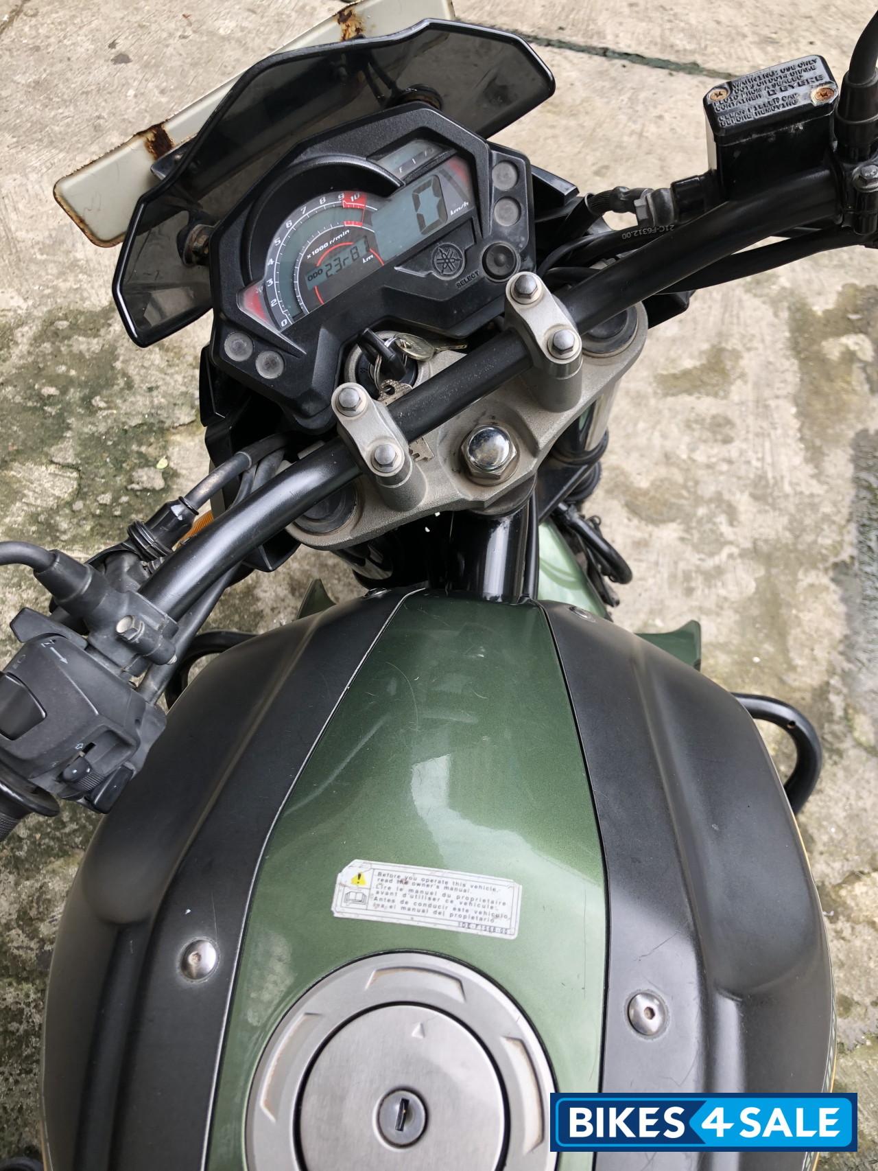 Military Green Yamaha FZ-S Military Green Yamaha FZ-S