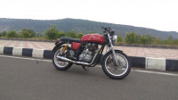 Red Royal Enfield Continental GT 535