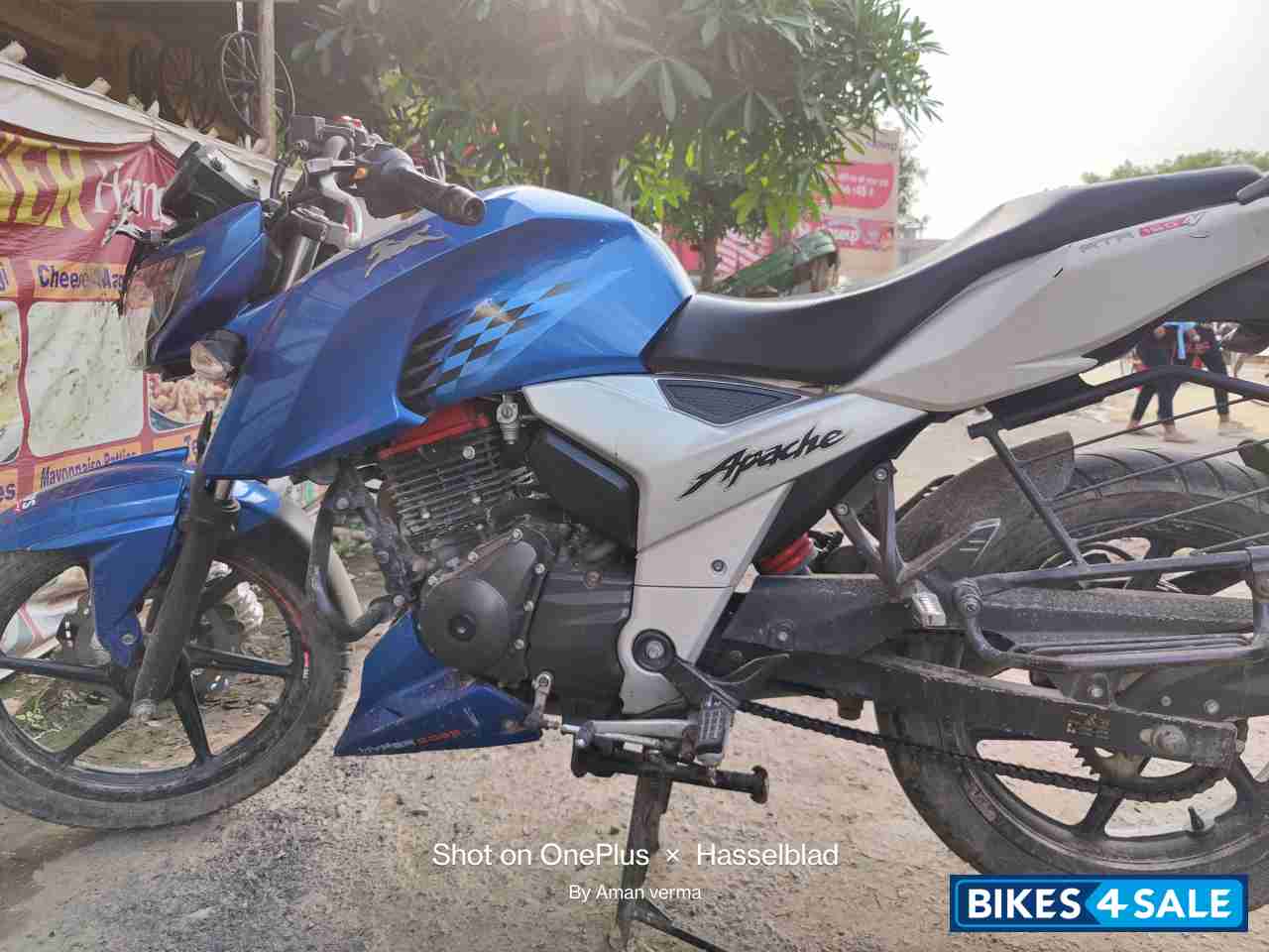 Used 19 Model Tvs Apache Rtr 160 4v For Sale In Etawah Id Bikes4sale