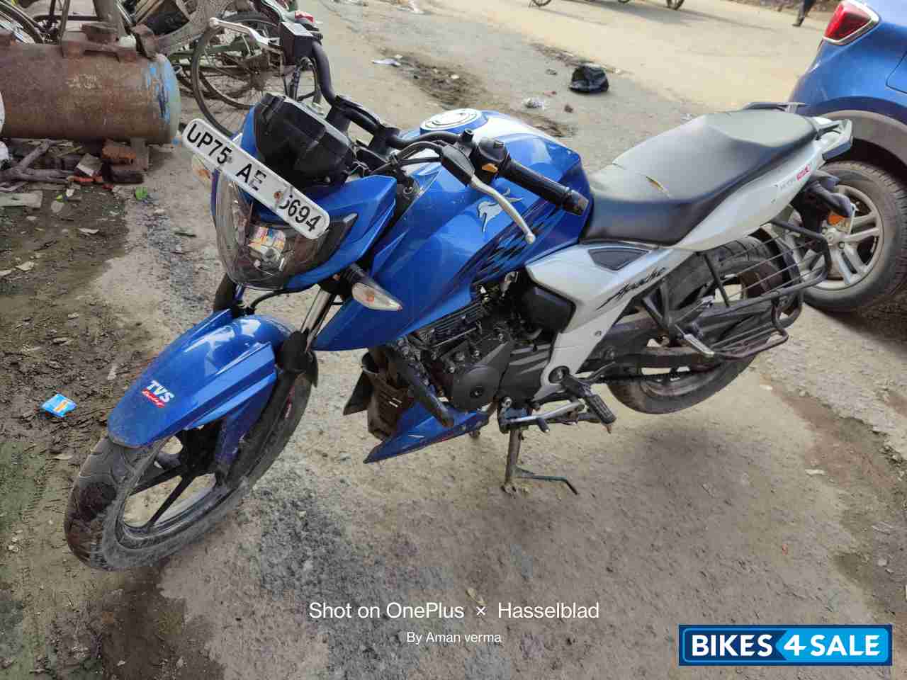 Used 19 Model Tvs Apache Rtr 160 4v For Sale In Etawah Id Bikes4sale