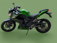 Metallic Matte Green Kawasaki Z250