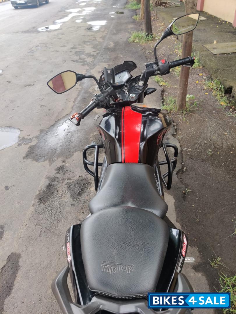 Black Red TVS Apache RTR 200 4V ABS Black Red TVS Apache RTR 200 4V ABS