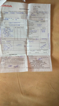 Orange & White Honda Dio Repsol Edition