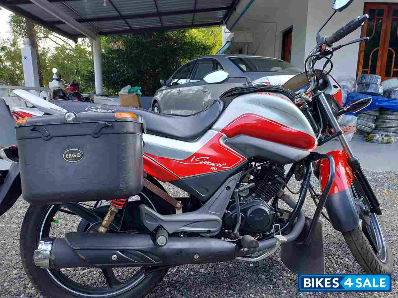 Sports Red Silver Hero Splendor iSmart 110 Sports Red Silver Hero Splendor iSmart 110