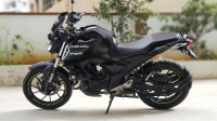 Matte Black Yamaha FZ-S FI V3