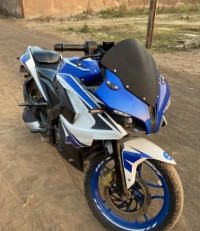 Racing Blue Bajaj Pulsar RS 200