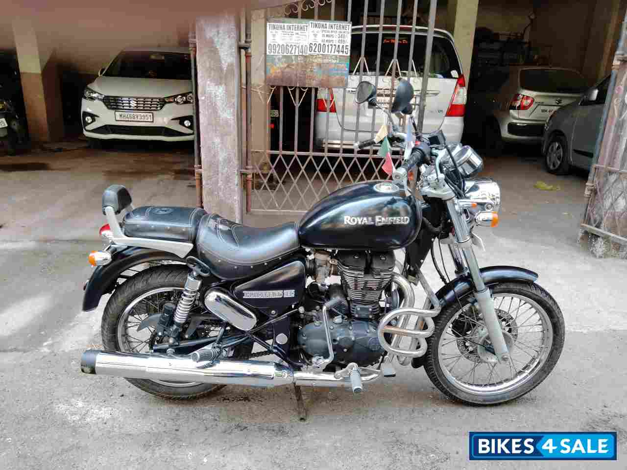 Black Matt Royal Enfield Thunderbird 350