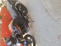 Orange Black Yamaha FZ-S