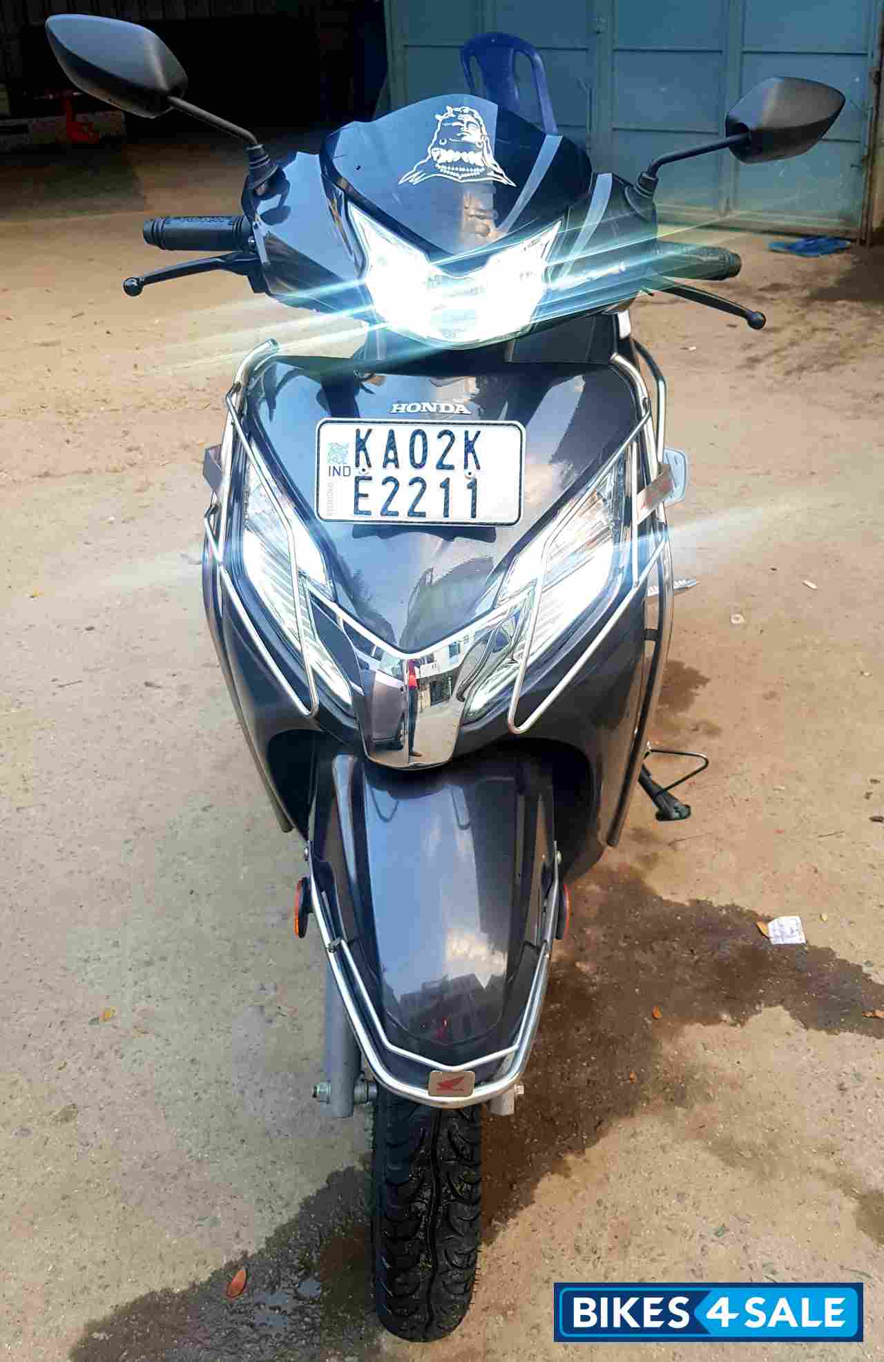 Heavy Grey Metallic Honda Activa 125 BS6