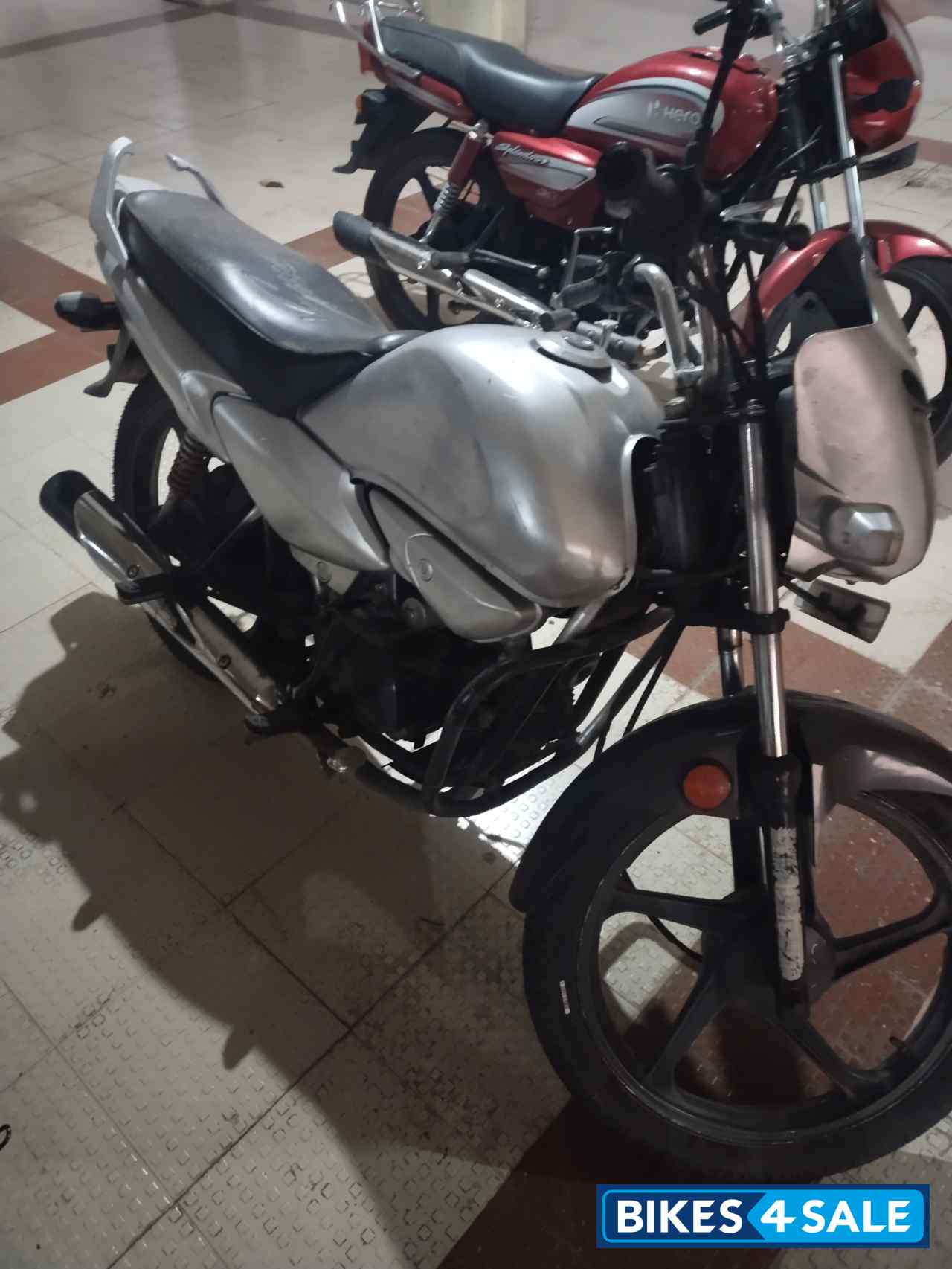 Silver Hero Splendor iSmart