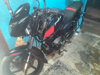 Black Red Bajaj Pulsar
