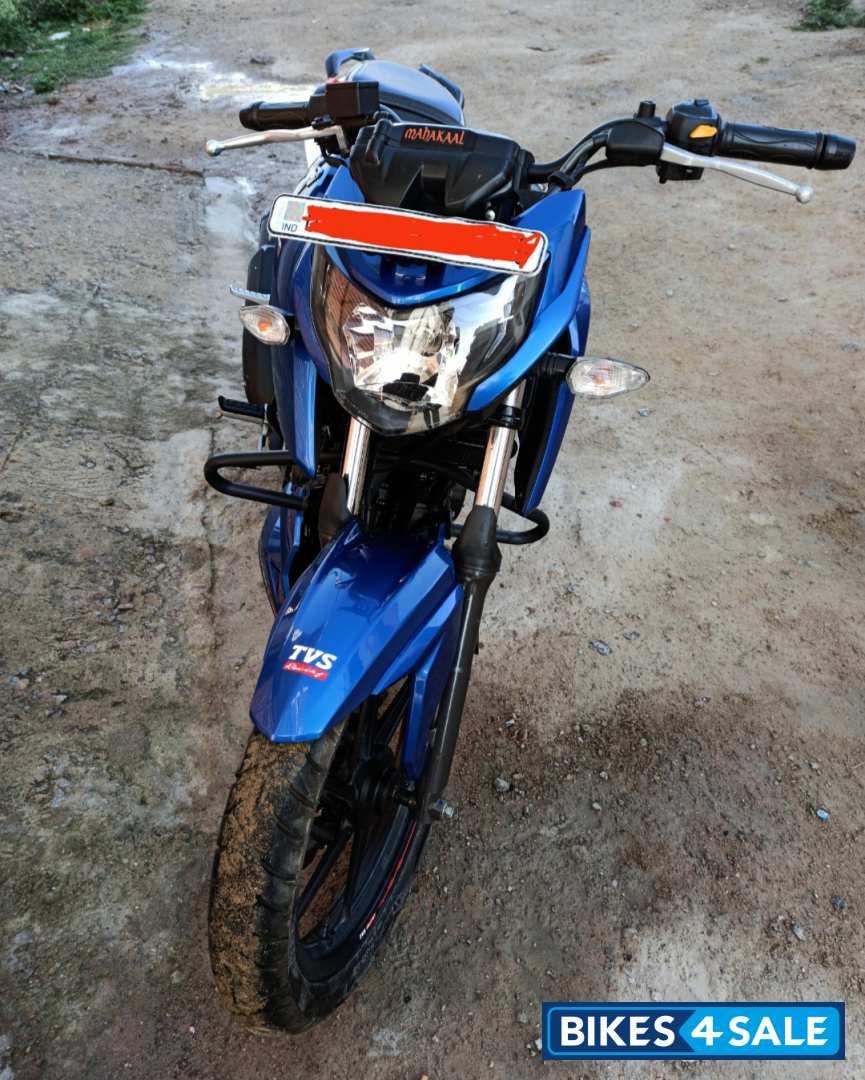 Met Blue TVS Apache RTR 160 4V Met Blue TVS Apache RTR 160 4V