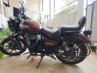 Stellar Red Royal Enfield Meteor 350 Stellar