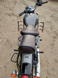 Gunmetal Grey Royal Enfield Classic 350 Single Channel BS6