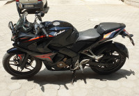 Black With Red Graphics Bajaj Pulsar RS 200 ABS