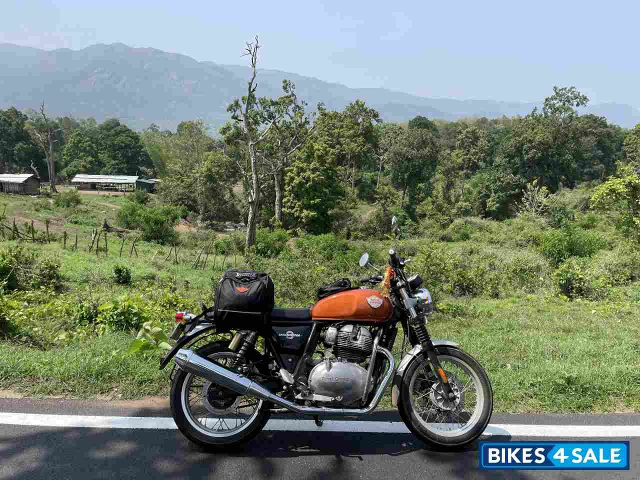 Orange Crush Royal Enfield Interceptor 650 Twin