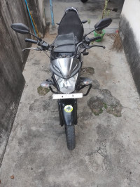 Black Honda CB Trigger