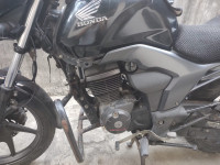 Black Honda CB Trigger