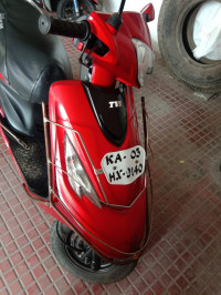 Red TVS Scooty Zest