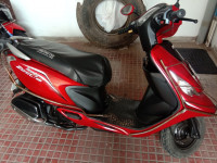 Red TVS Scooty Zest