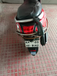 Red TVS Scooty Zest