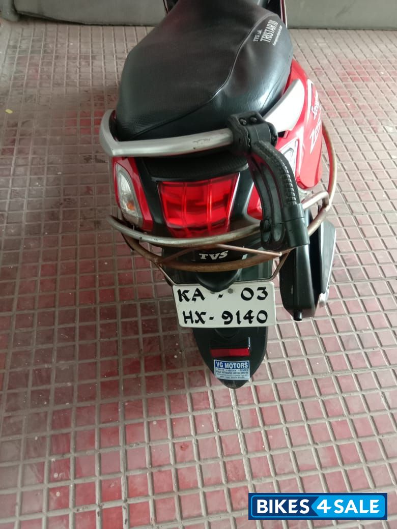Red TVS Scooty Zest Red TVS Scooty Zest