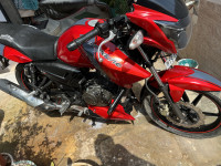 Red TVS Apache RTR 160