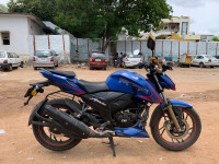 Matt Blue TVS Apache RTR 200 4V ABS Race Edition 2.0