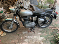 Silver Royal Enfield Classic 350