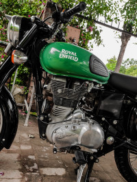 Olive And Black Royal Enfield Classic 350