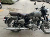 Grey Royal Enfield Classic