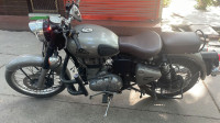 Grey Royal Enfield Classic