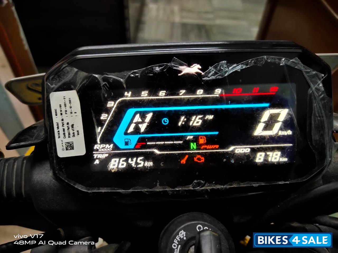 Yellow TVS Raider 125 Yellow TVS Raider 125