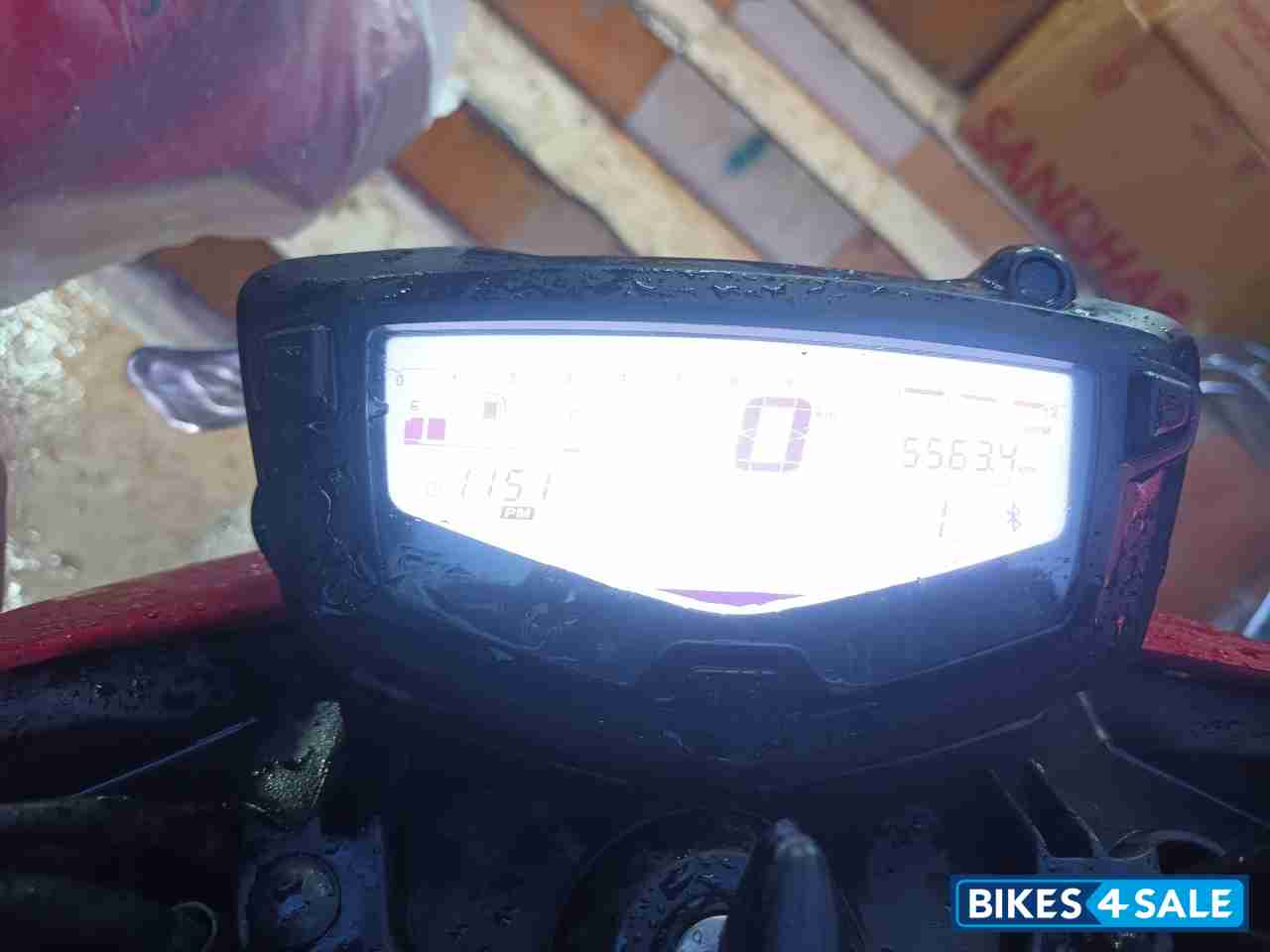 Red TVS Apache RTR 200 4V Red TVS Apache RTR 200 4V