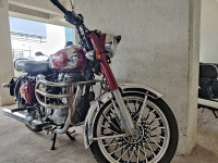 Crimson Red Chrome Royal Enfield Classic Chrome