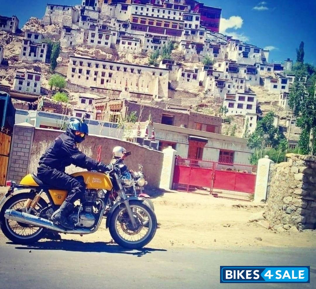 Yellow Royal Enfield Continental GT 535 Yellow Royal Enfield Continental GT 535