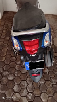 Blue TVS Scooty Zest
