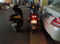 Red Black Bajaj Pulsar 150 DTSi