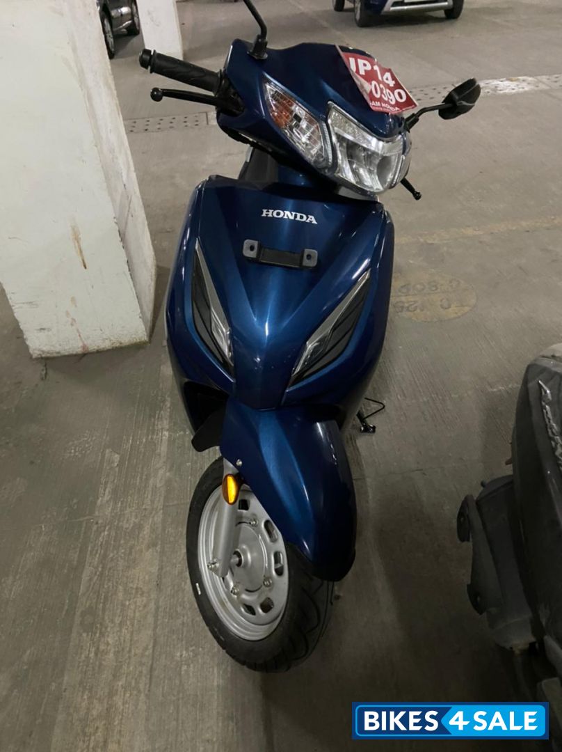 Blue Honda Activa 6G