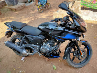 Bule Balck Bajaj Pulsar 220F BS6