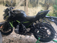 Black Mat And Green Kawasaki Z650 ABS