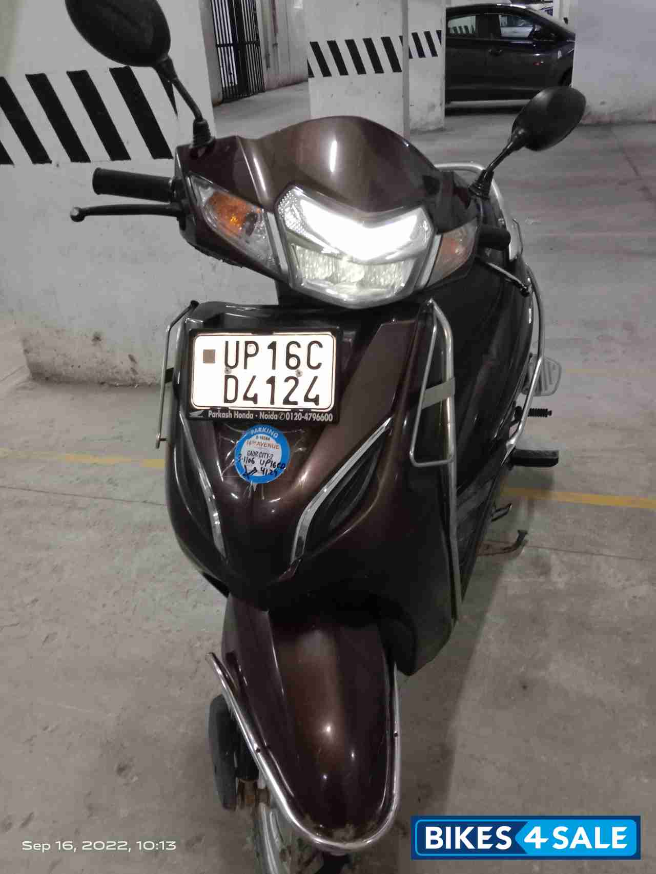 Majestic Brown Metallix Honda Activa 5G